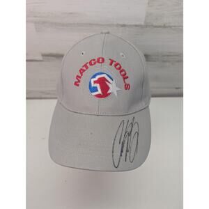 Matco Tools Hat Cap Strap‎ Back Gray Embroidered We're the Source Signed Mens